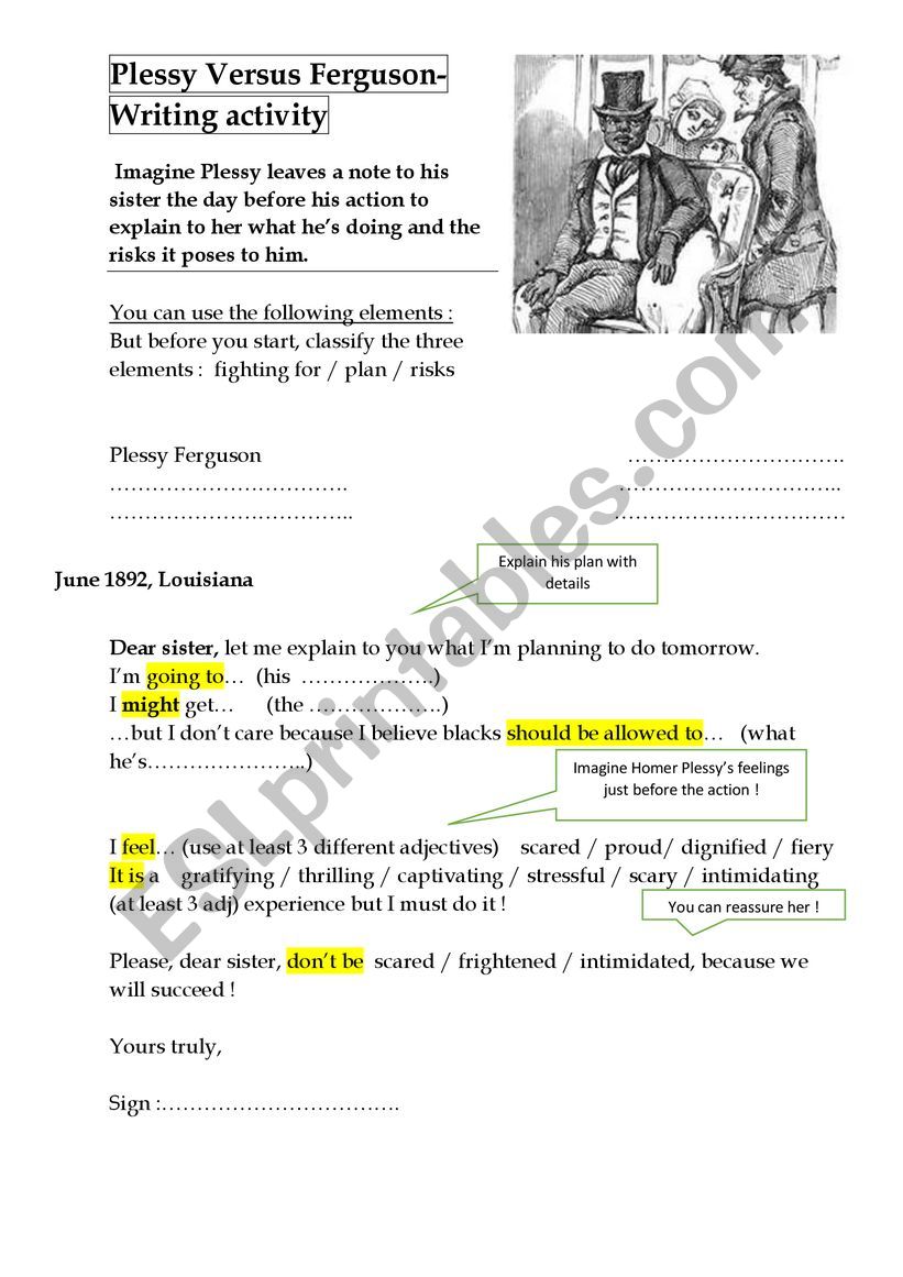 50 Plessy V Ferguson Worksheets 40