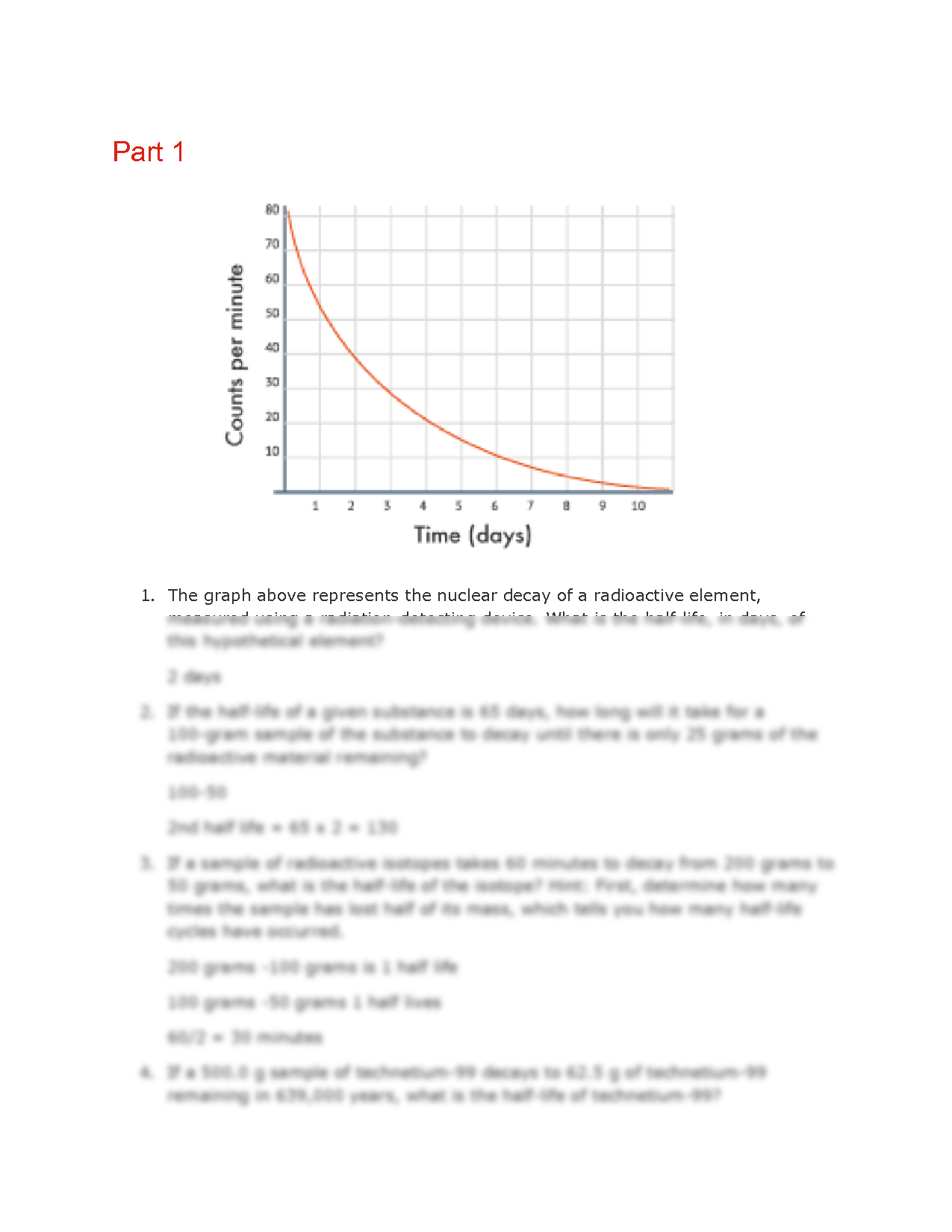 50 Radioactive Decay Worksheets Answers 15