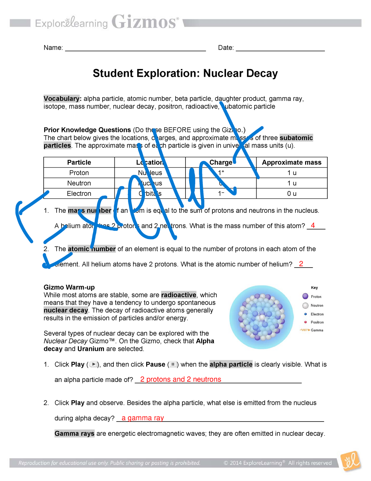 50 Radioactive Decay Worksheets Answers 26