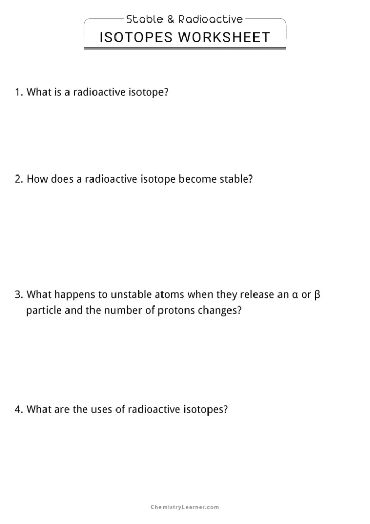 50 Radioactive Decay Worksheets Answers 30