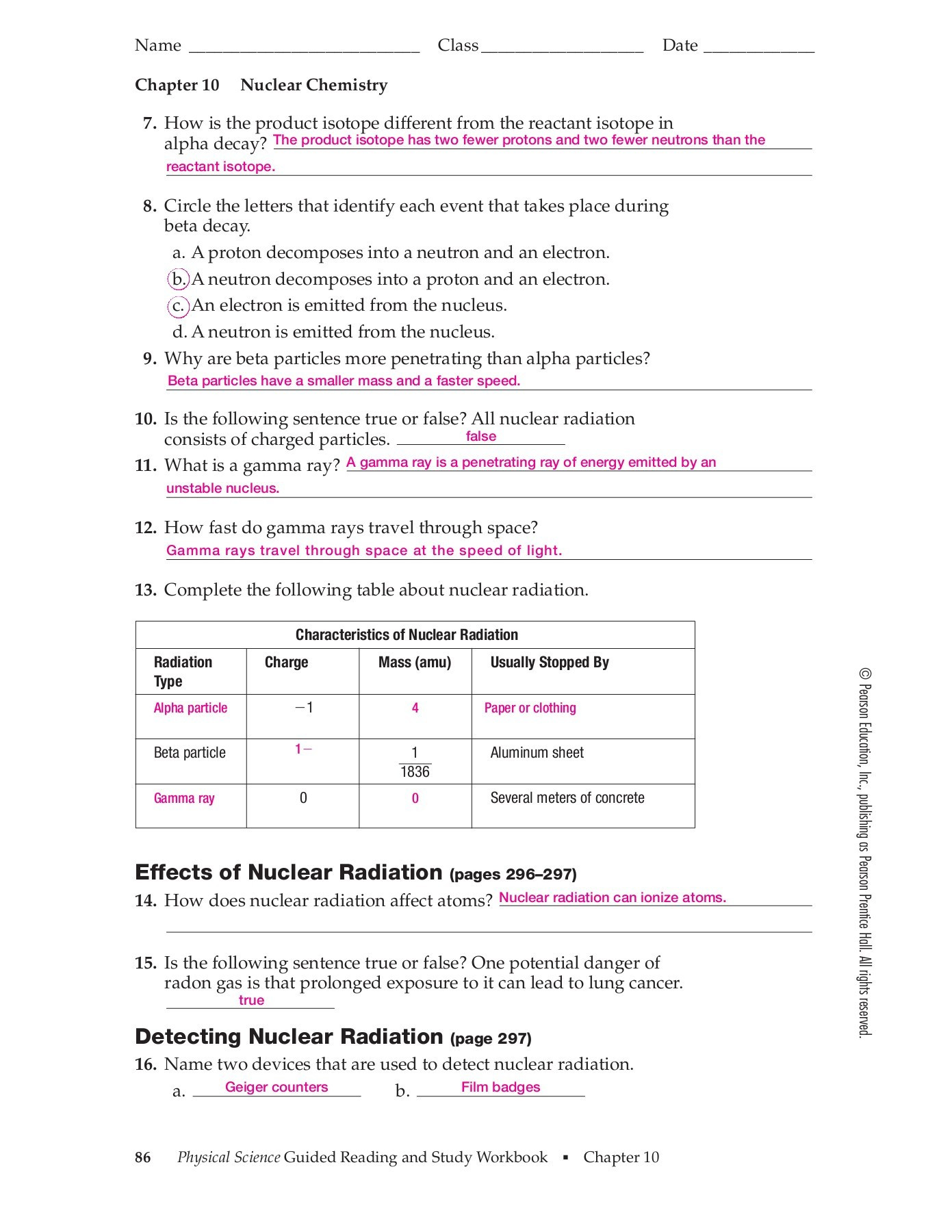 50 Radioactive Decay Worksheets Answers 39