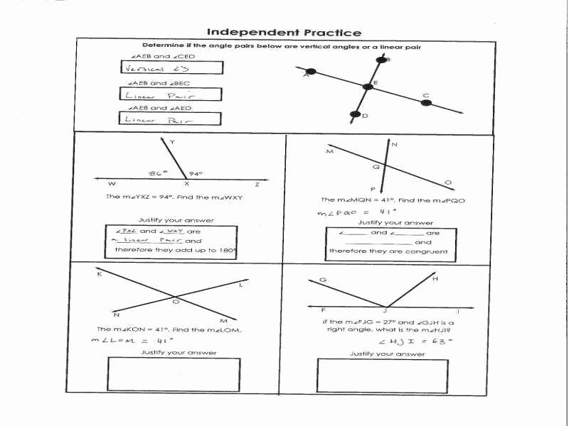 50 Vertical Angles Worksheets Pdf 12