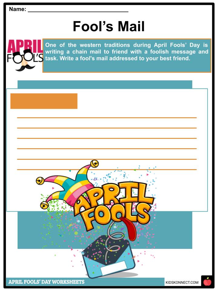 60 April Fools Day Worksheets 12