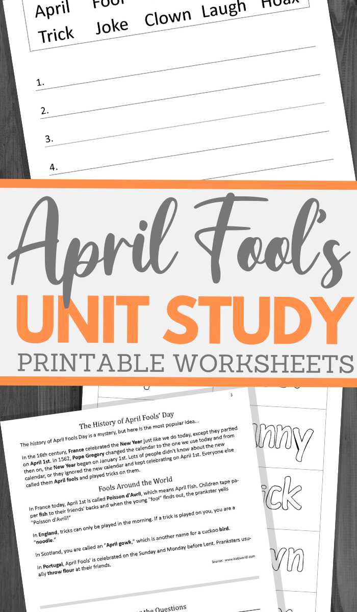 60 April Fools Day Worksheets 47