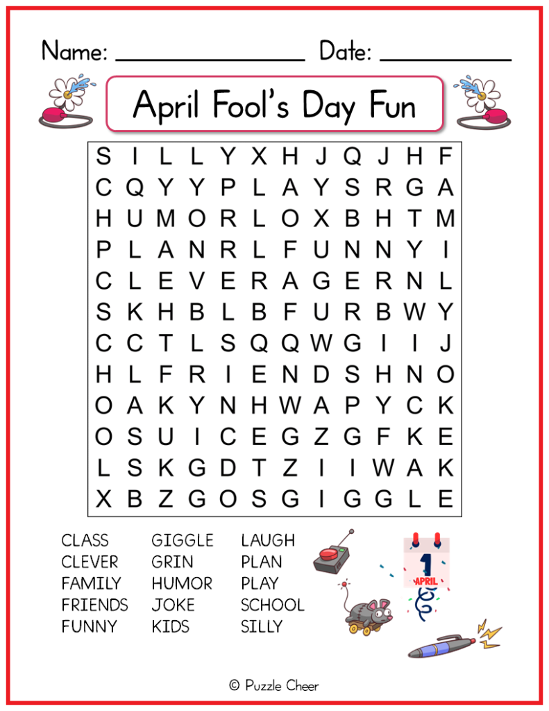 60 April Fools Day Worksheets 57