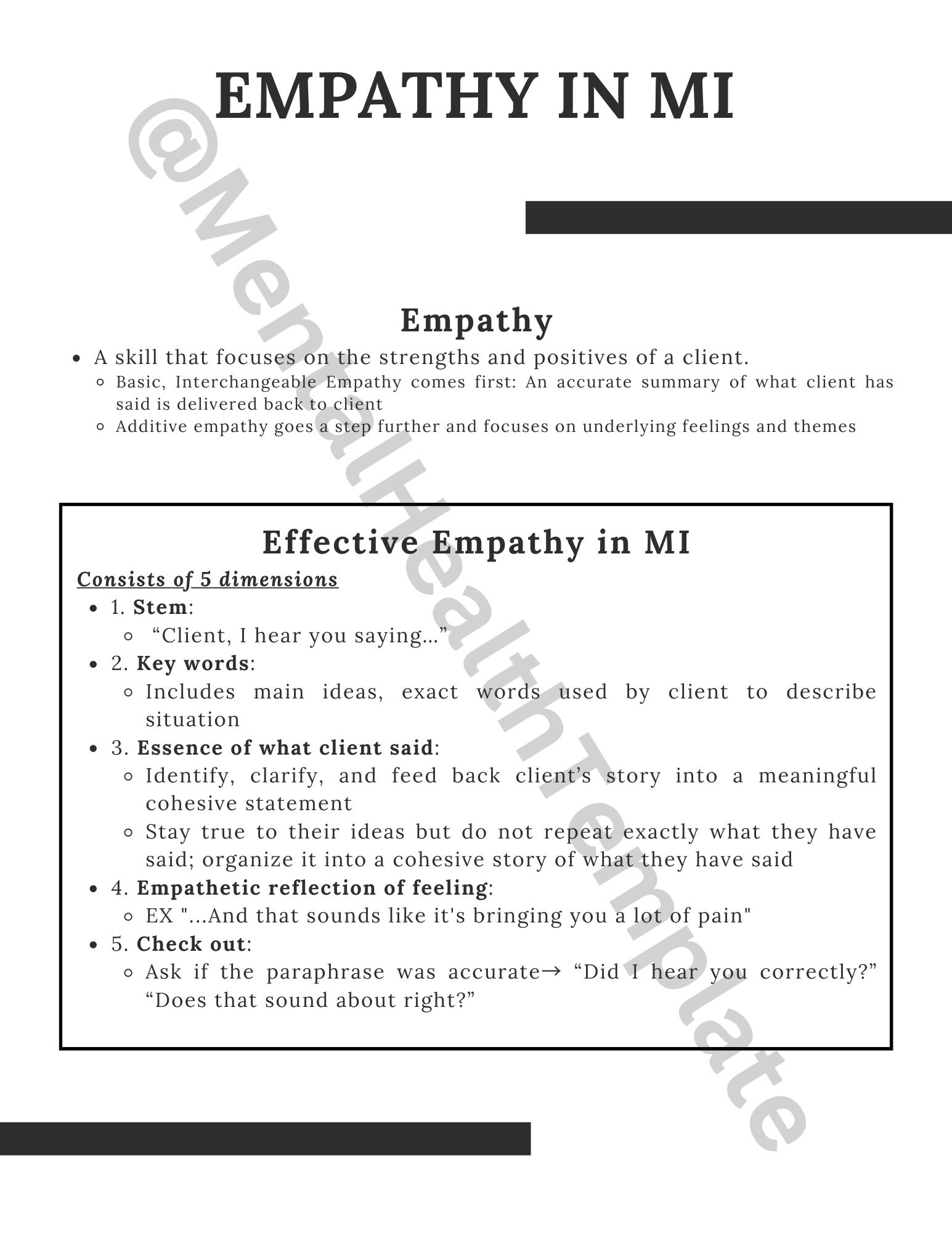 60 Motivational Interviewing Worksheets Pdf 16