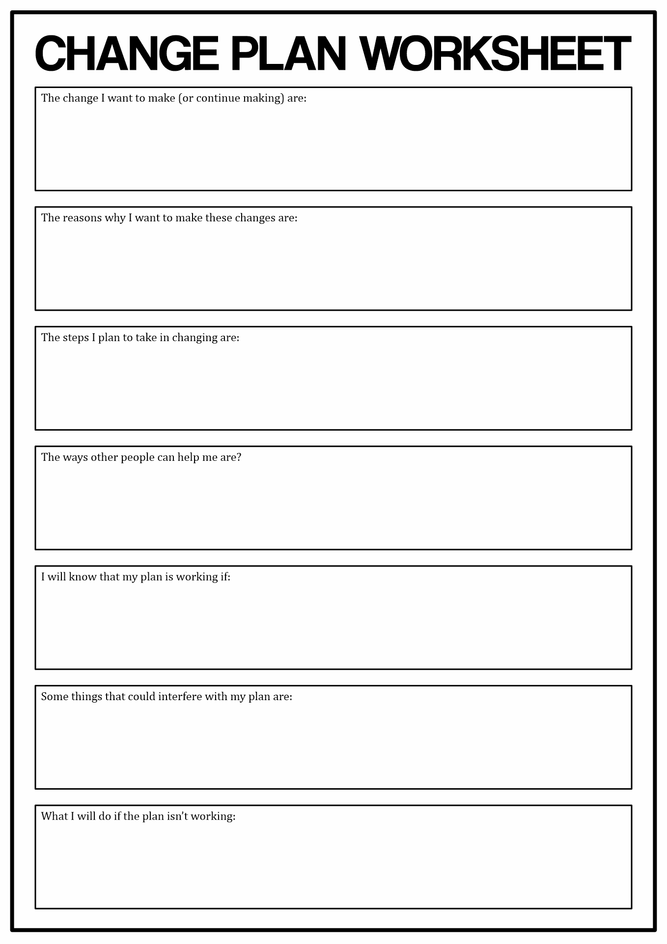 60 Motivational Interviewing Worksheets Pdf 45