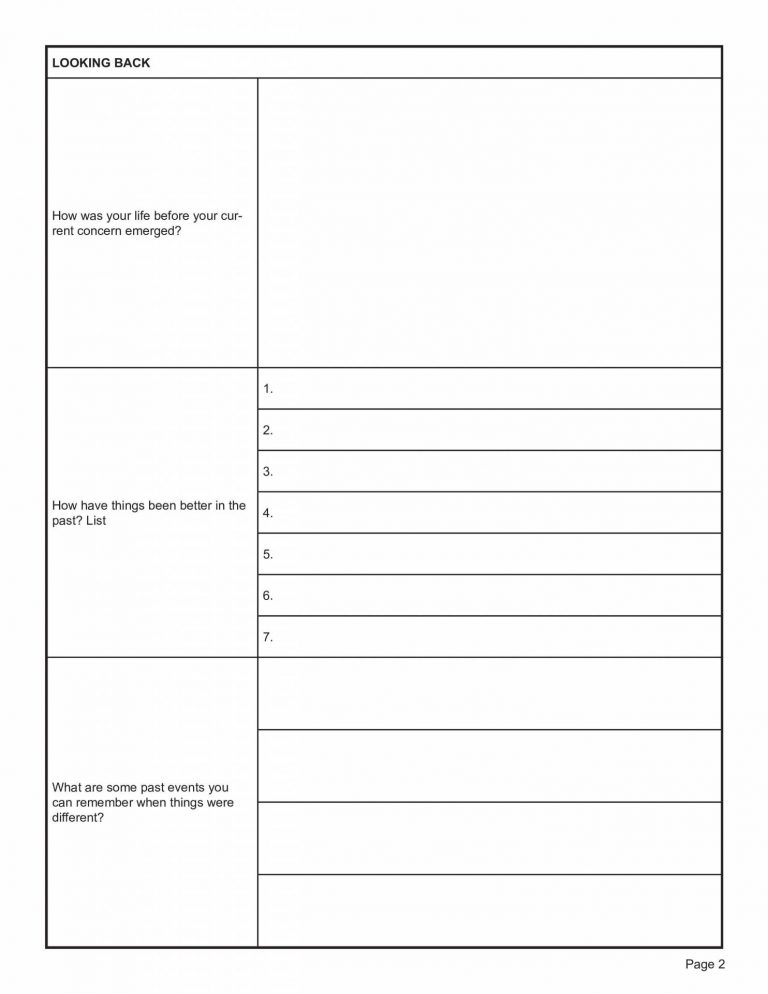 60 Motivational Interviewing Worksheets Pdf 65