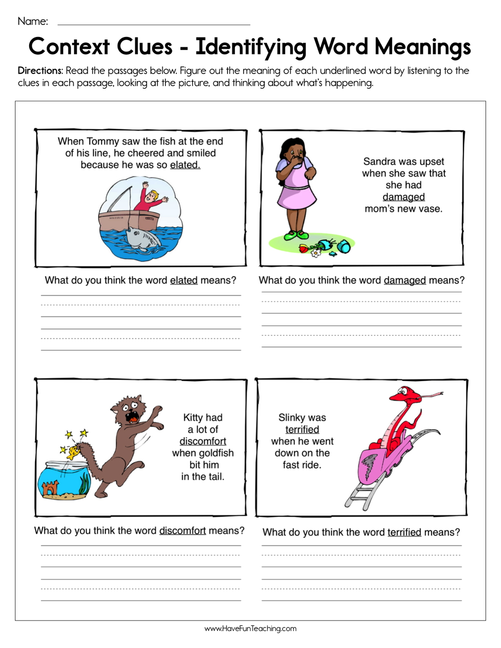 60 Multiple Meaning Words Worksheets 18