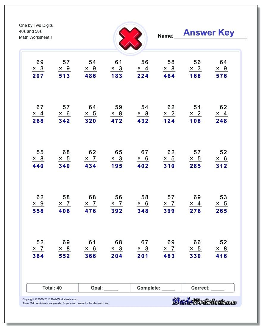 60 Multiplication By 2S Worksheets 29