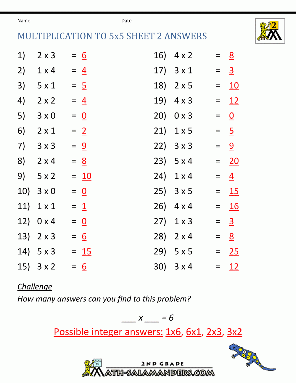 60 Multiplication By 2S Worksheets 42