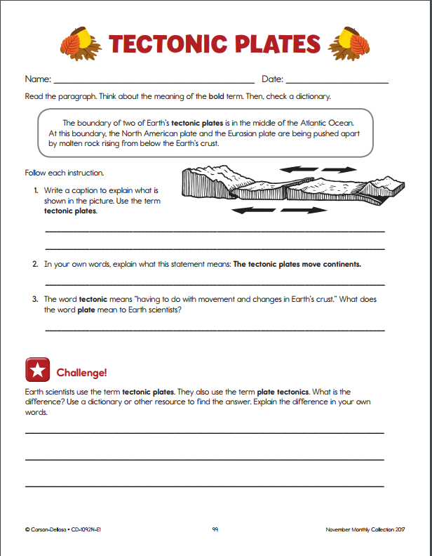 60 Plate Tectonics Worksheets Pdf 17