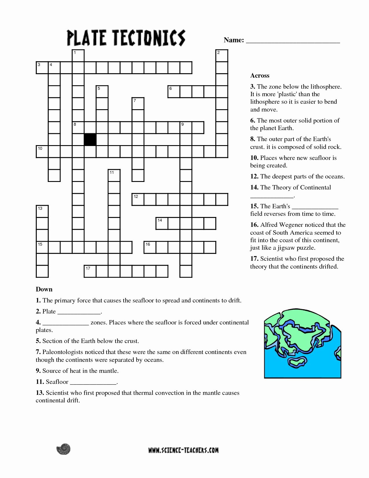 60 Plate Tectonics Worksheets Pdf 28