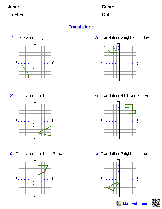 60 Translating Expressions Worksheets Pdf 19