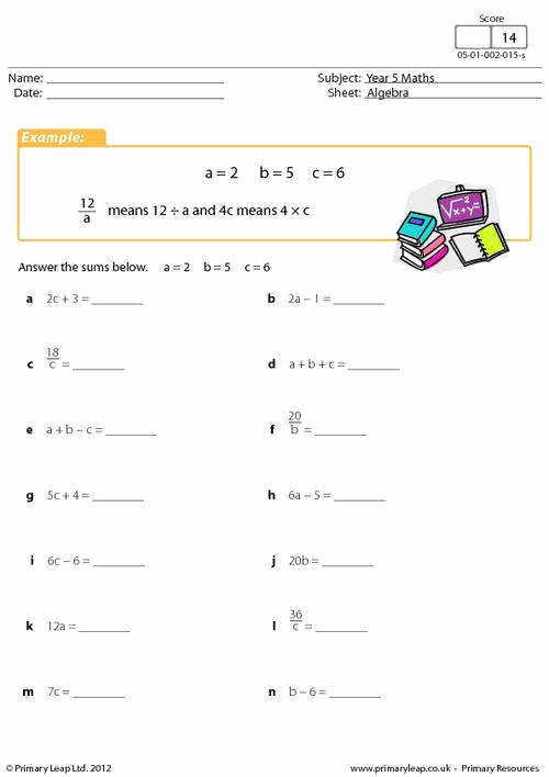 60 Translating Expressions Worksheets Pdf 37