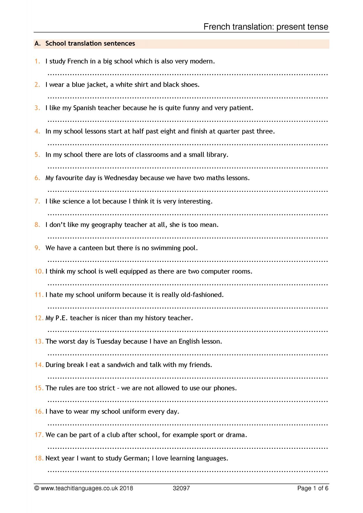 60 Translating Expressions Worksheets Pdf 39