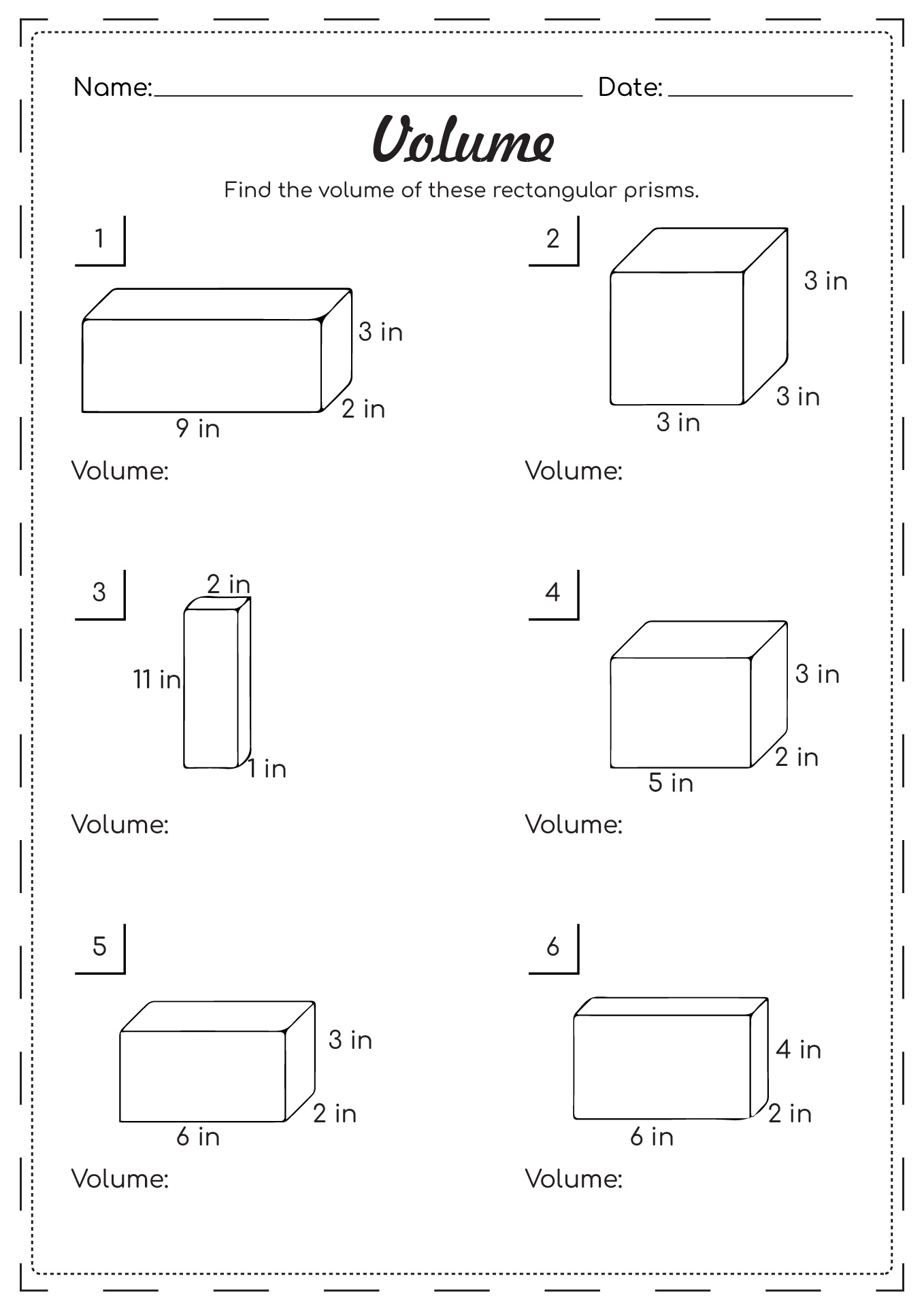 60 Volume With Cubes Worksheets 19