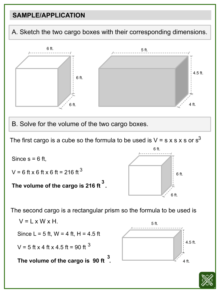 60 Volume With Cubes Worksheets 7