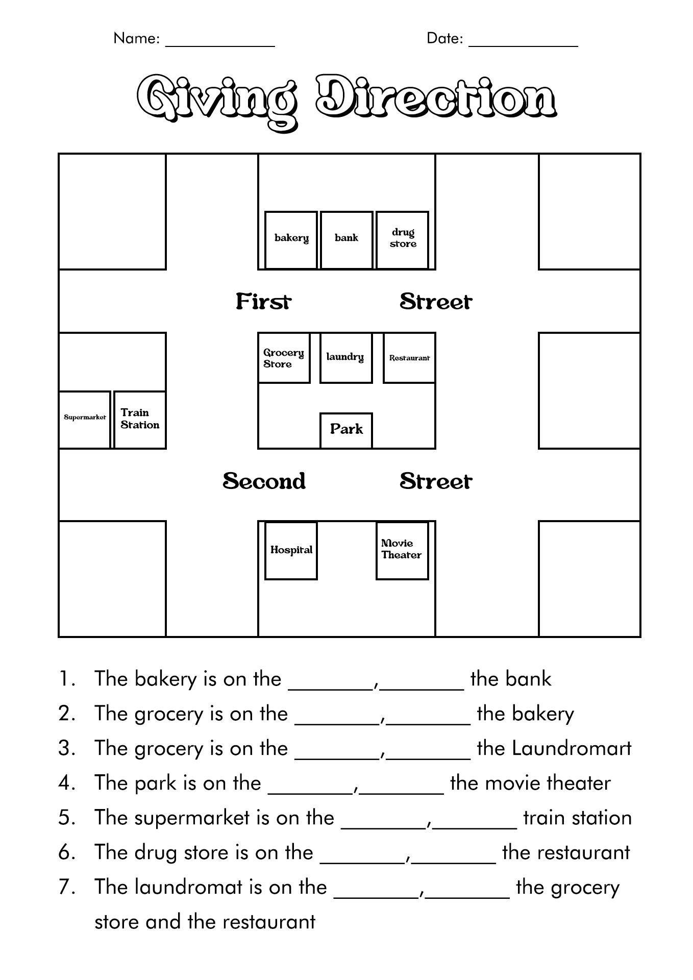 60 Worksheets For Following Directions 10