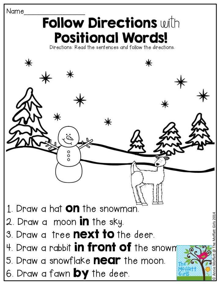 60 Worksheets For Following Directions 29