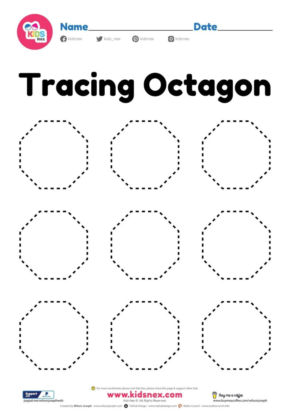 62 Tracing Pre K Worksheets 12