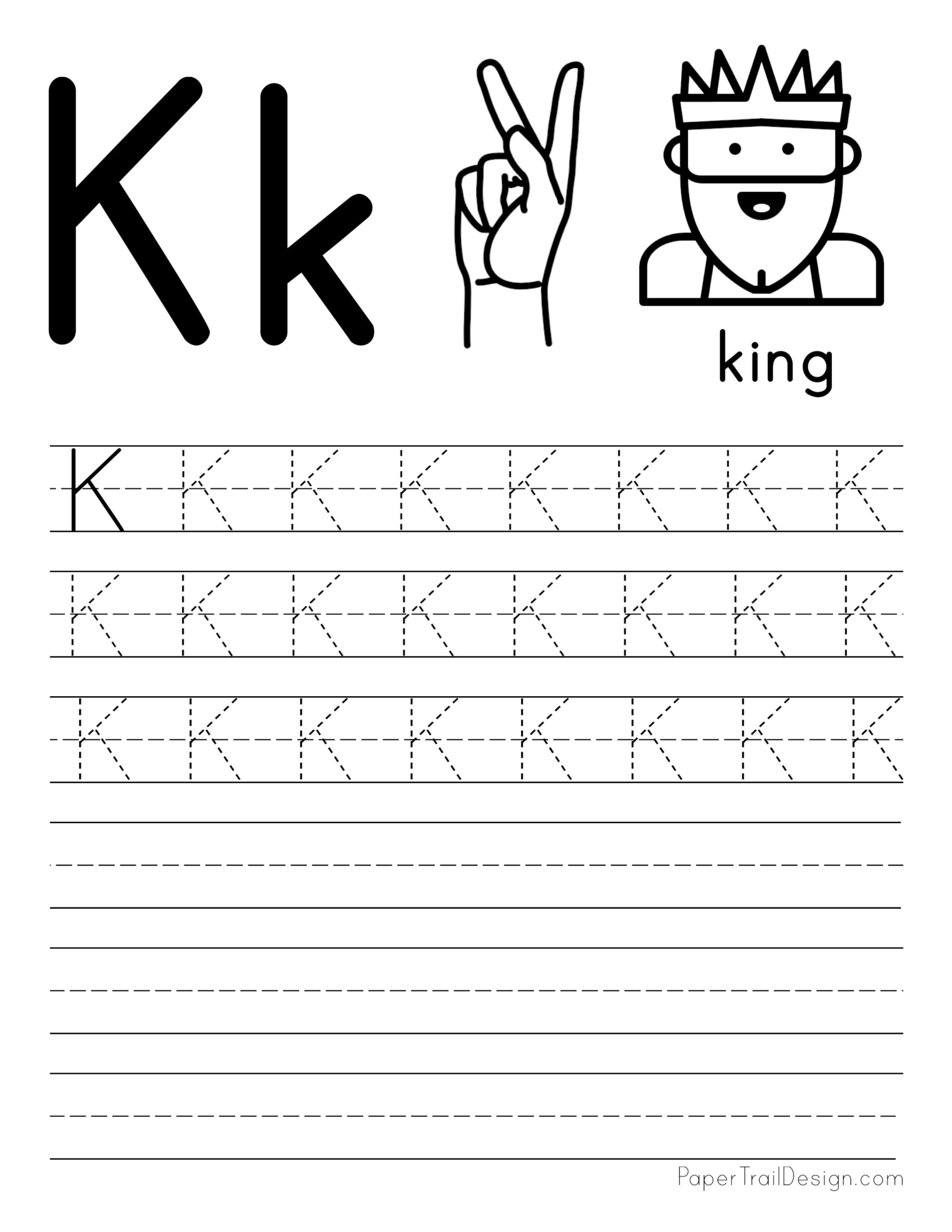 62 Tracing Pre K Worksheets 56