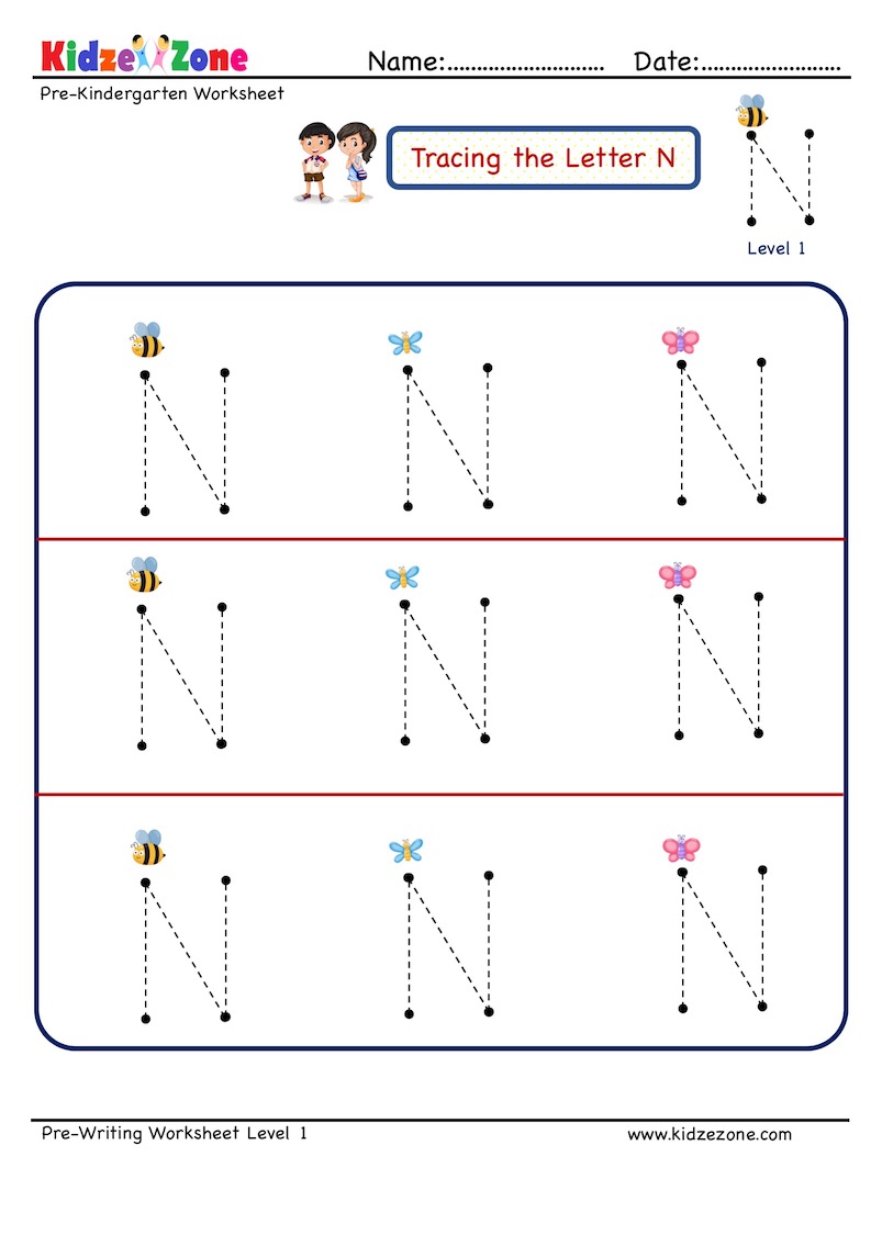 62 Tracing Pre K Worksheets 65