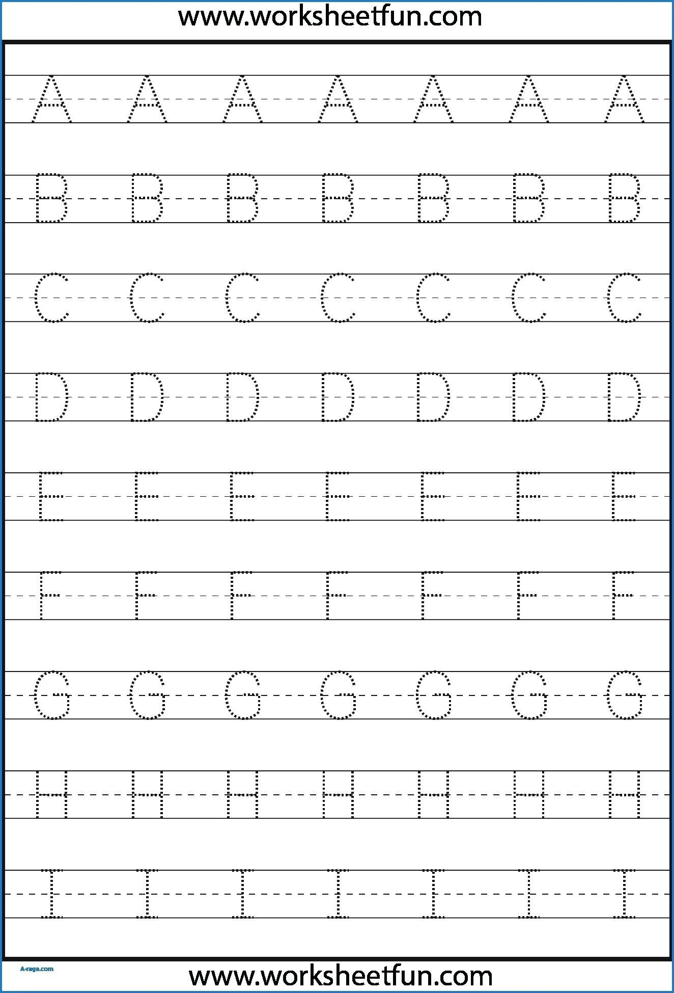 62 Tracing Pre K Worksheets 9