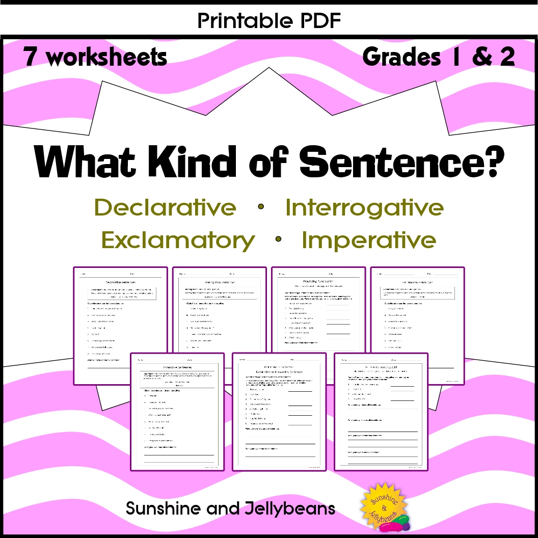 82 Kinds Of Sentences Worksheets 15