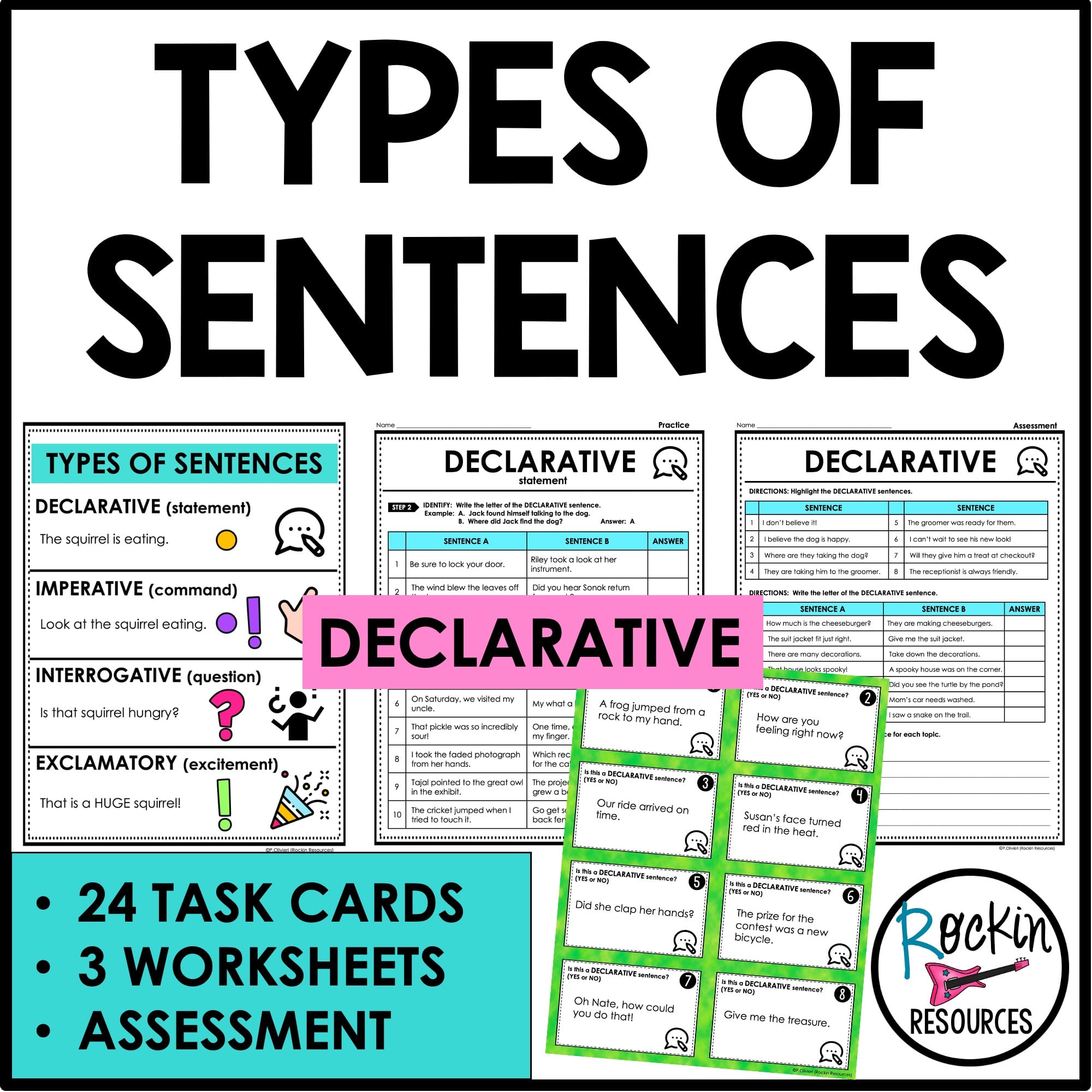 82 Kinds Of Sentences Worksheets 27