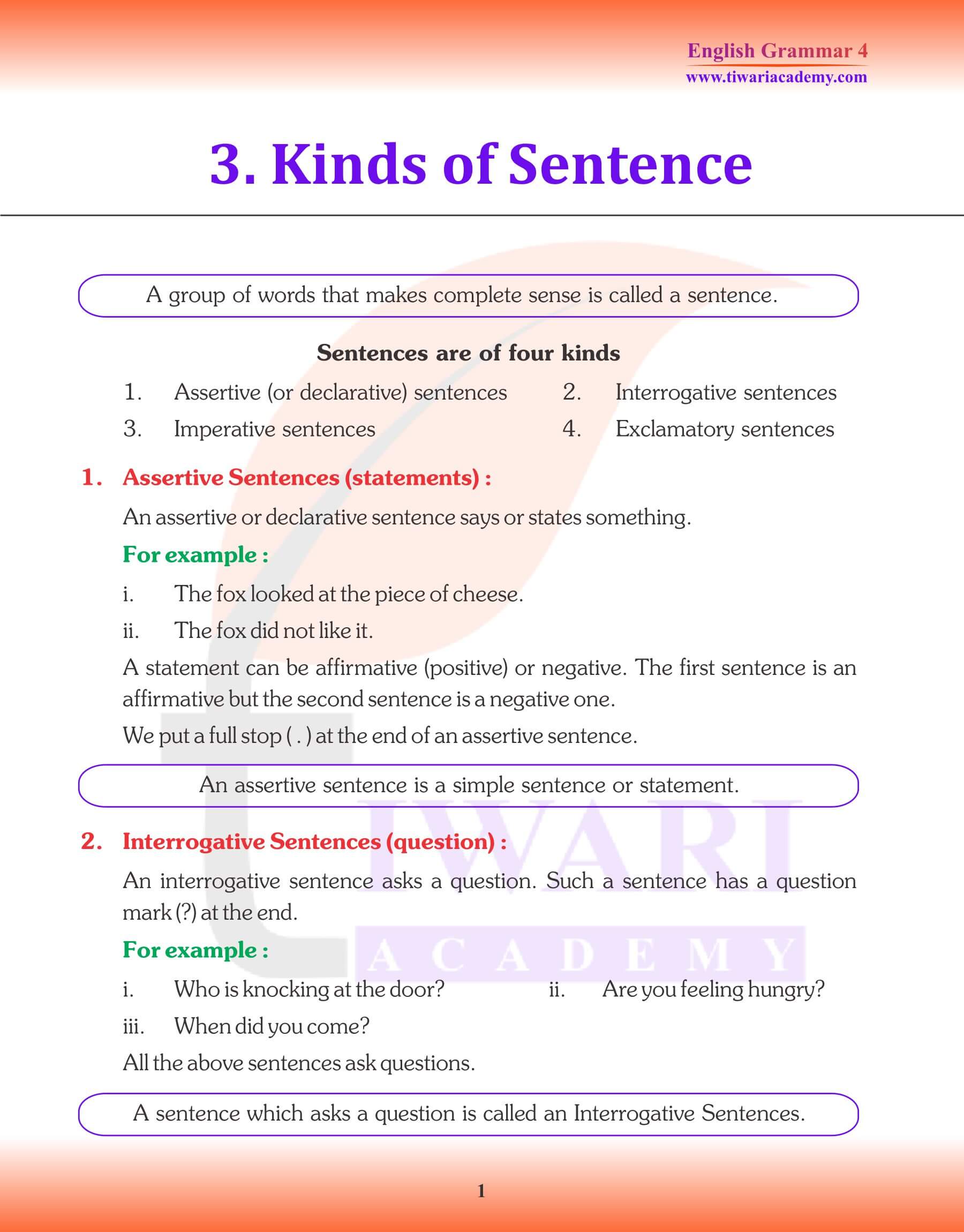 82 Kinds Of Sentences Worksheets 51