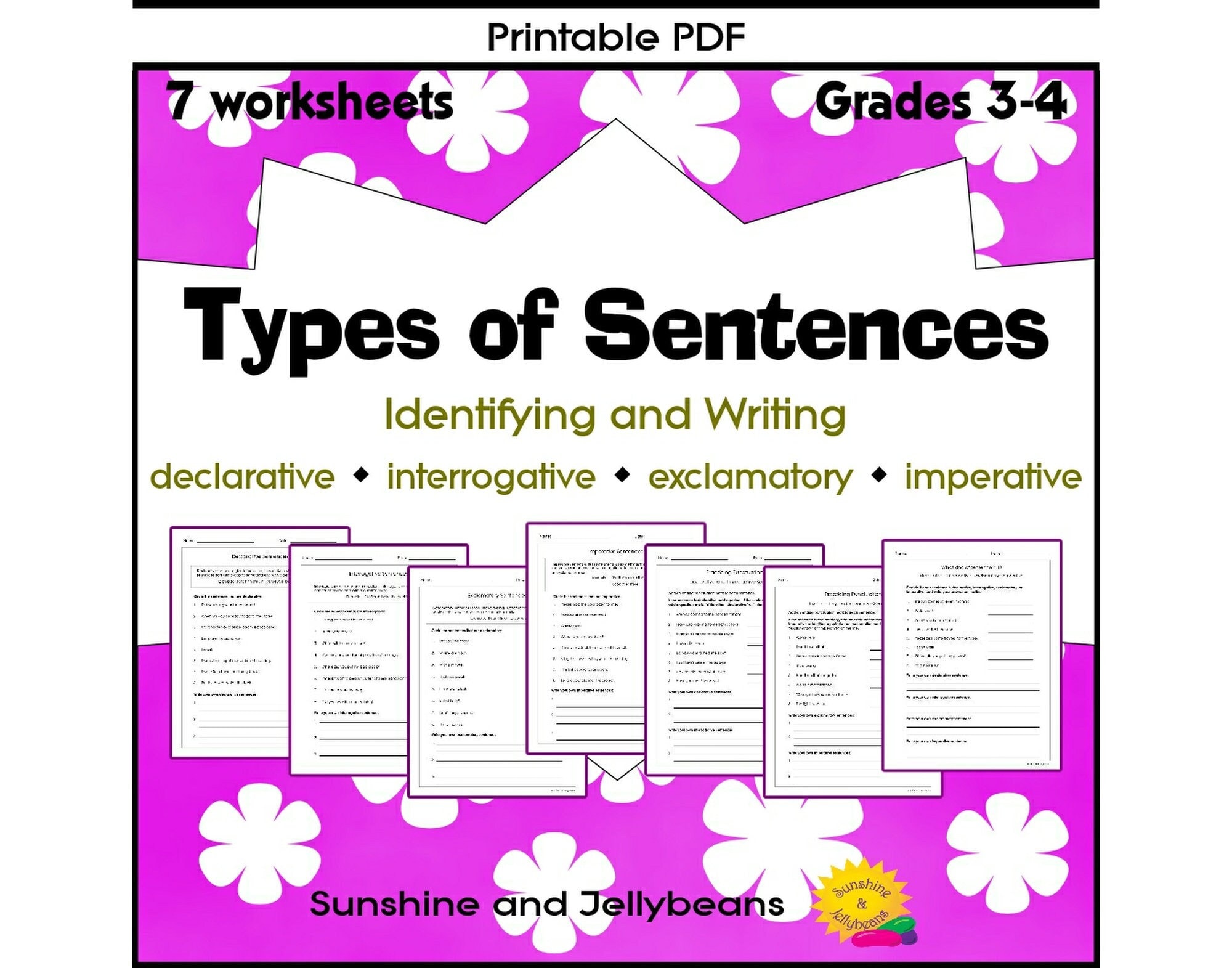 82 Kinds Of Sentences Worksheets 60