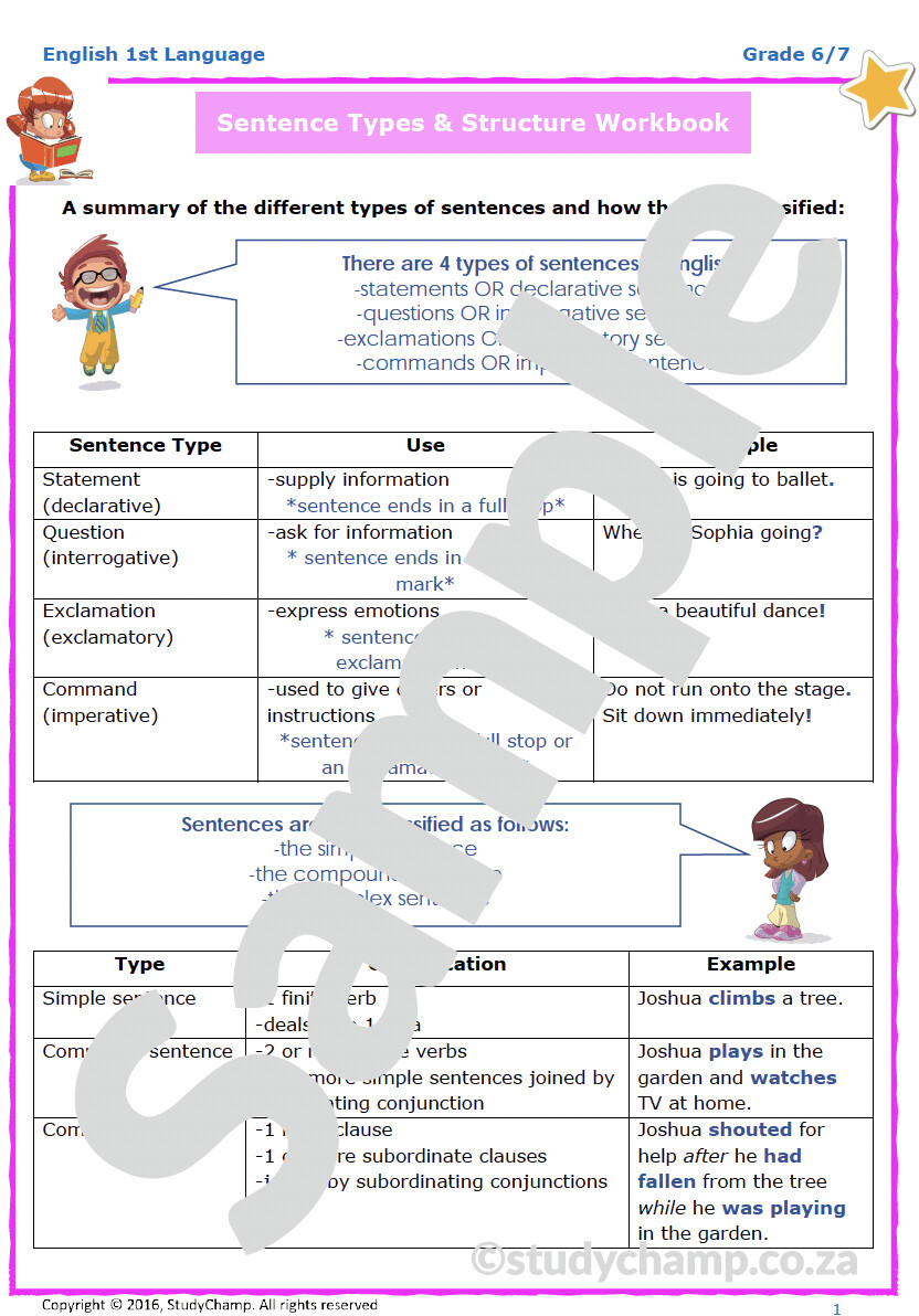 82 Kinds Of Sentences Worksheets 62