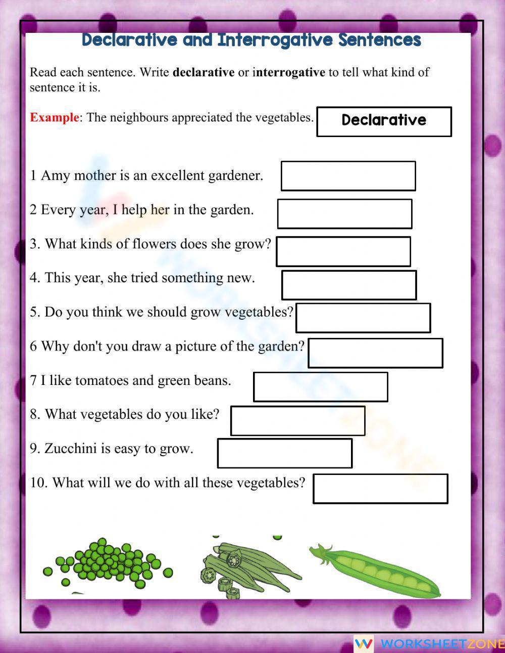 82 Kinds Of Sentences Worksheets 71