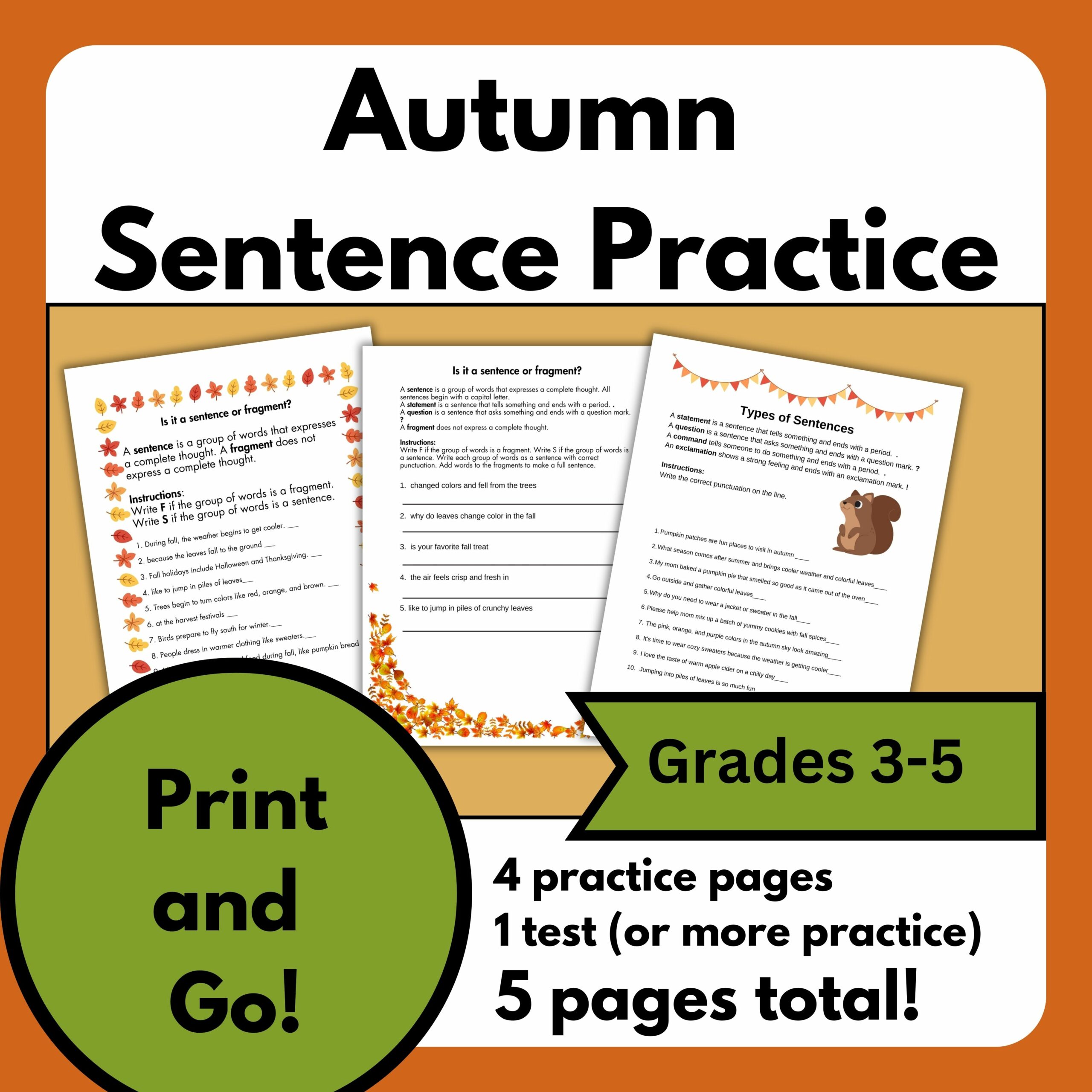 82 Kinds Of Sentences Worksheets 75