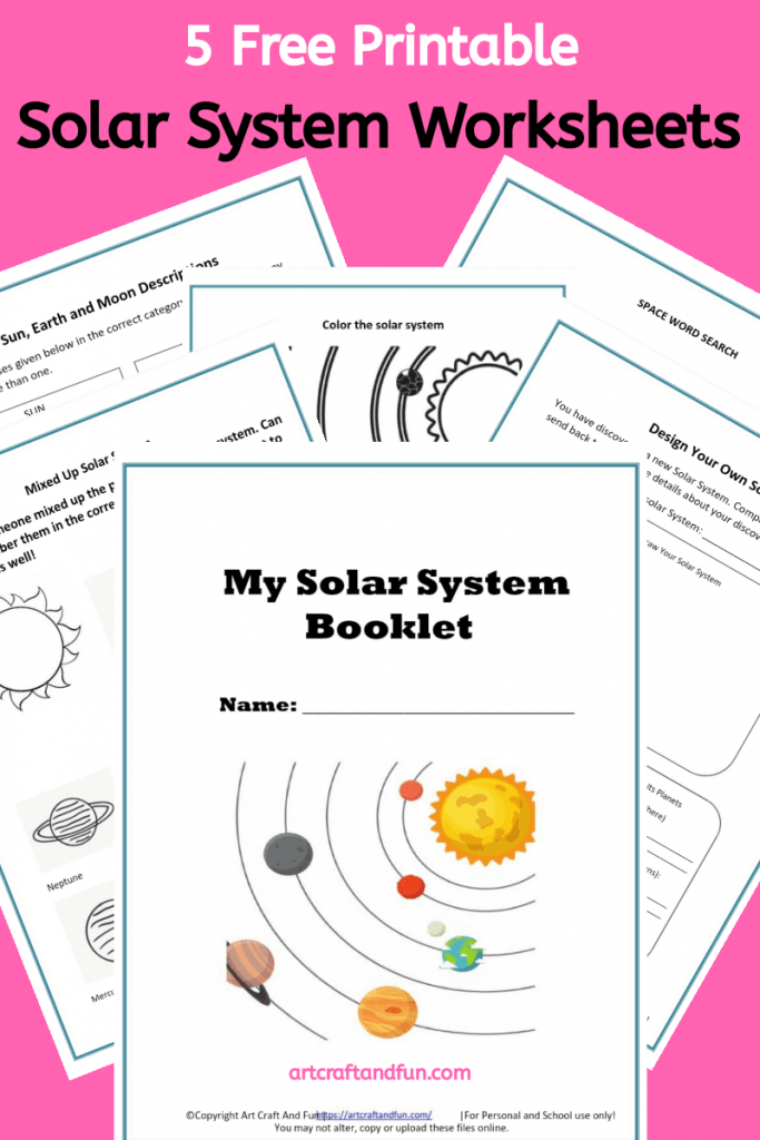 Save 60 The Solar System Worksheets 11