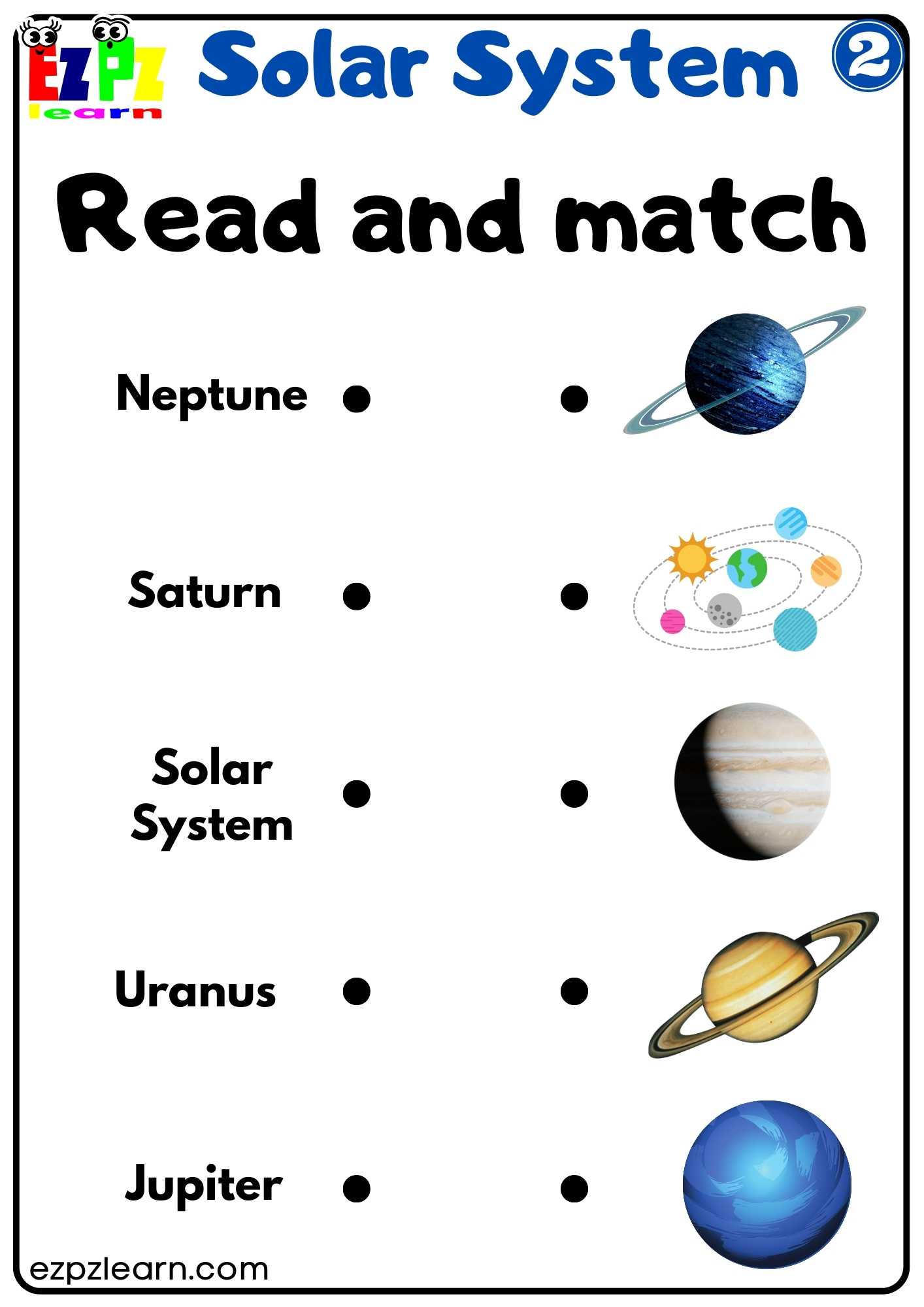 Save 60 The Solar System Worksheets 2