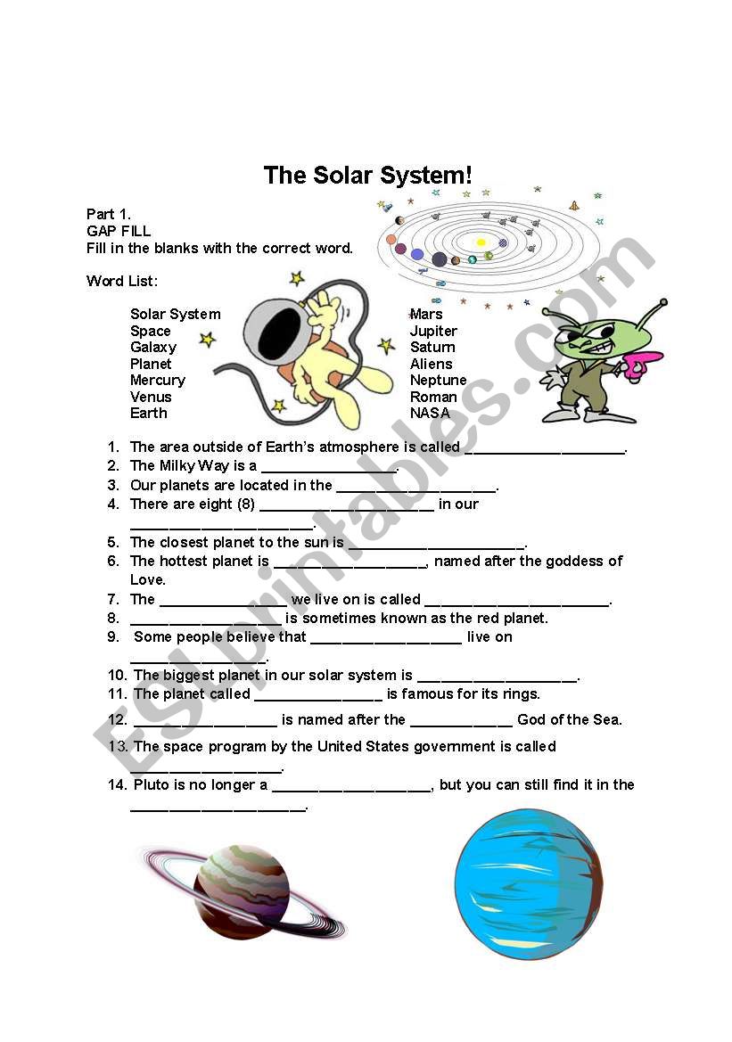 Save 60 The Solar System Worksheets 39