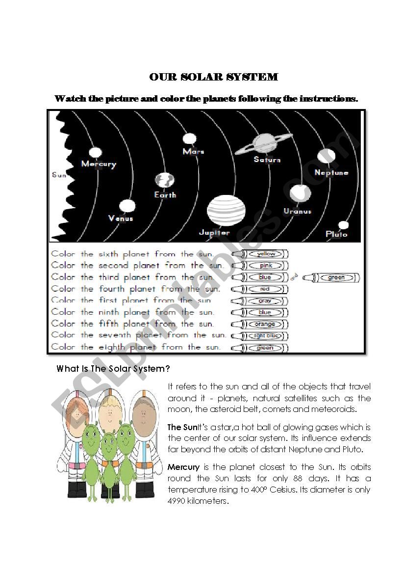 Save 60 The Solar System Worksheets 44