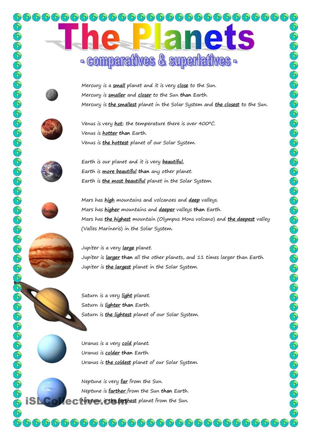 Save 60 The Solar System Worksheets 50