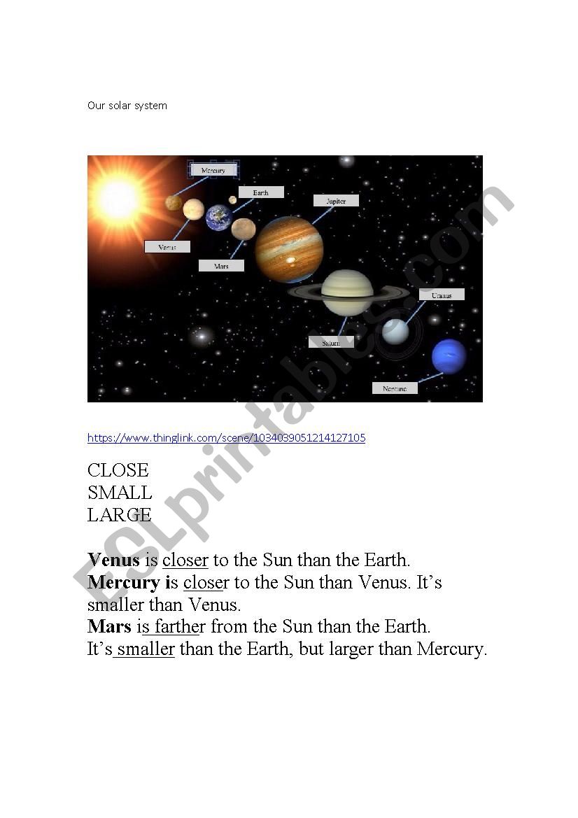 Save 60 The Solar System Worksheets 52