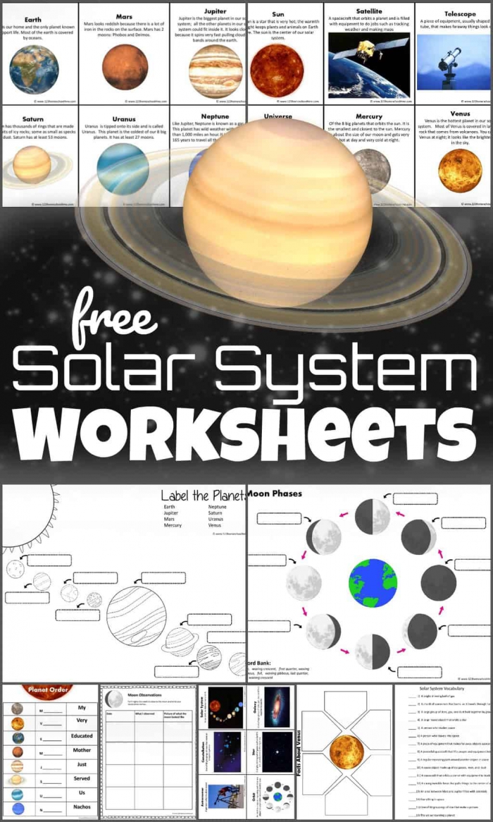 Save 60 The Solar System Worksheets 54