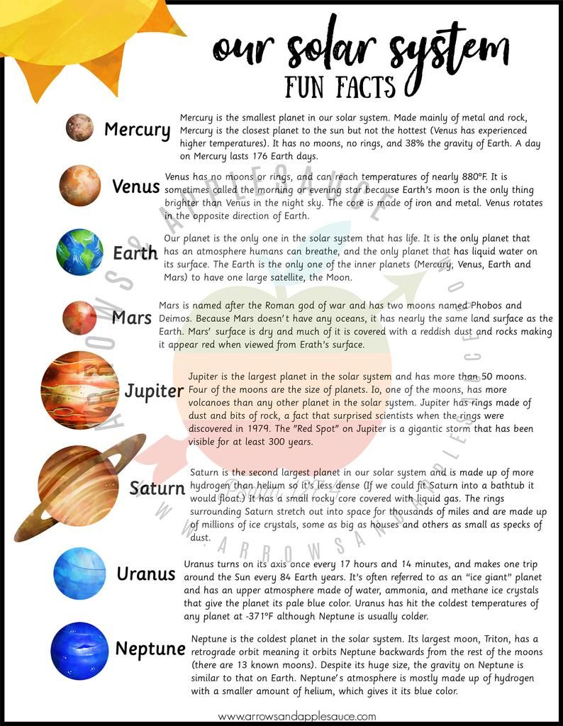 Save 60 The Solar System Worksheets 7