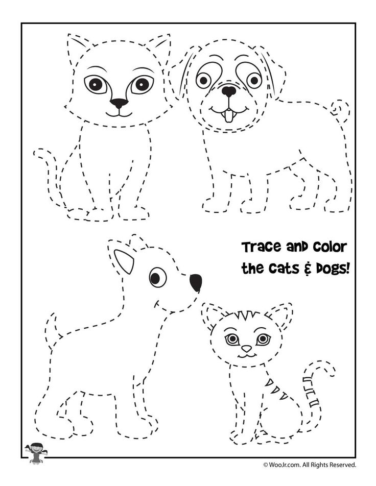 80 Pre K Trace Worksheets 11