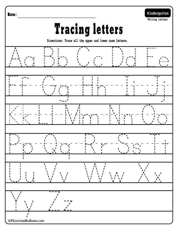 80 Pre K Trace Worksheets 26