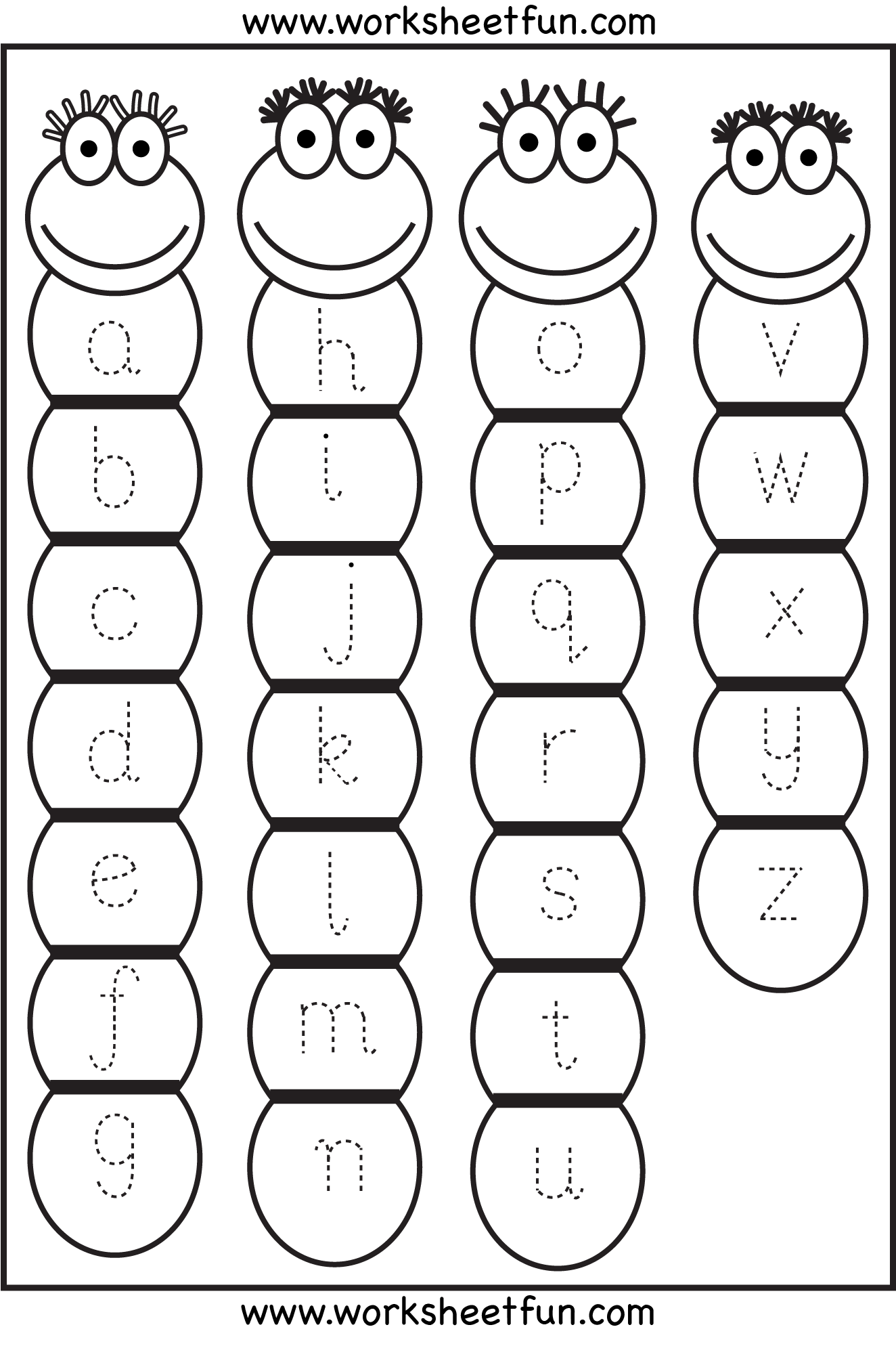 80 Pre K Trace Worksheets 33