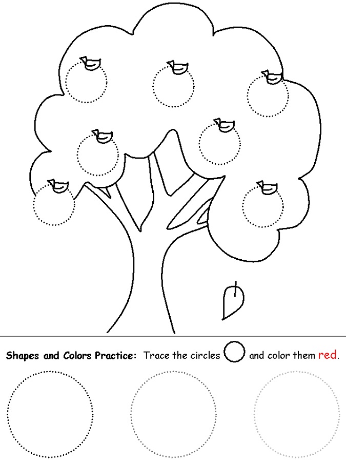 80 Pre K Trace Worksheets 42