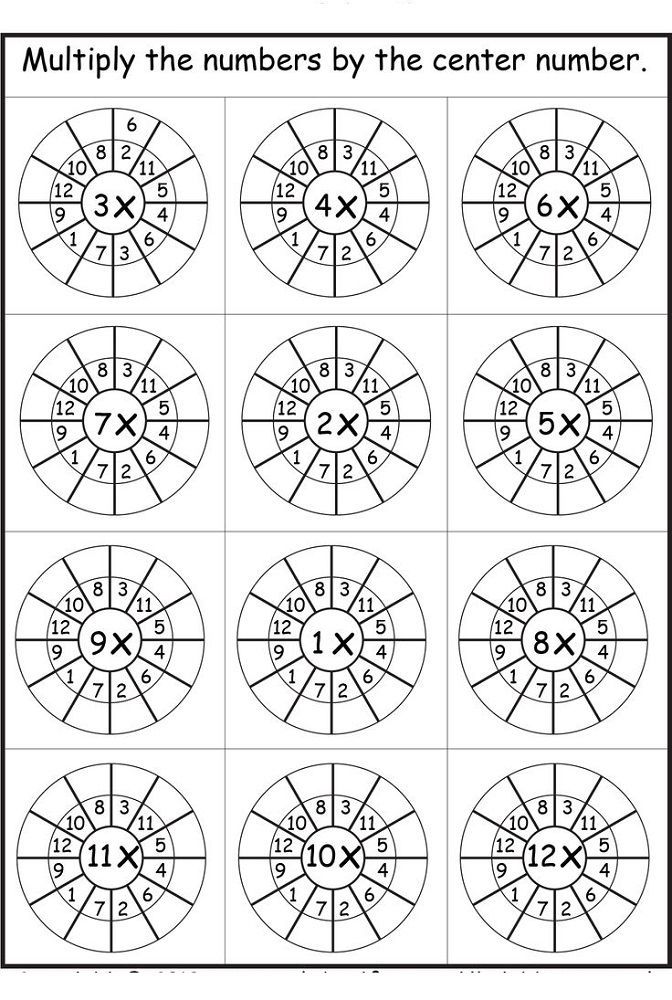 80 Printable 12 Times Table Worksheets 17