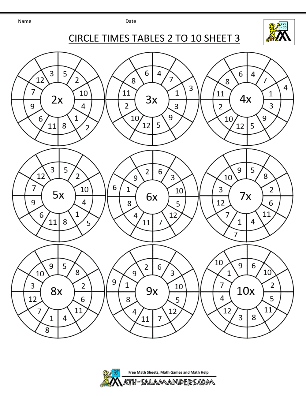 80 Printable 12 Times Table Worksheets 23