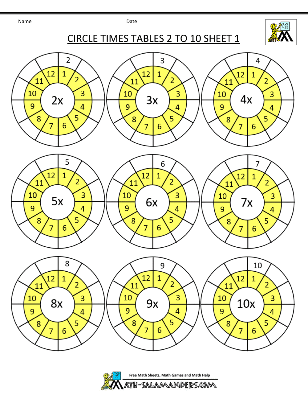 80 Printable 12 Times Table Worksheets 42